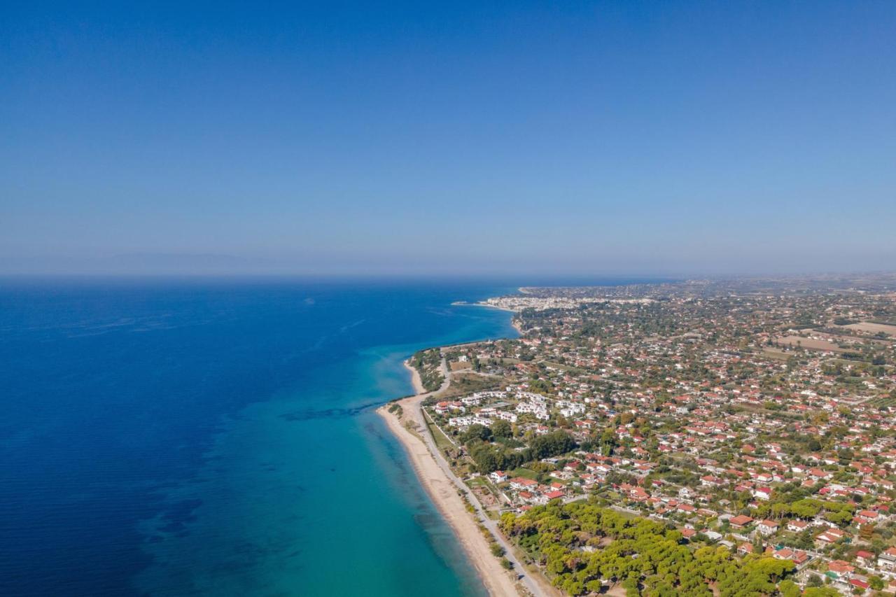 Nea Kallikrateia Beach Front Vintage Villa Kalliktratis מראה חיצוני תמונה