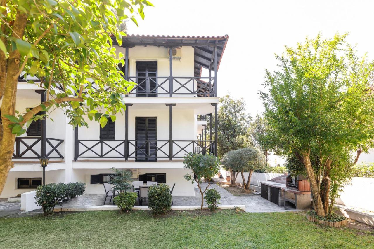 Nea Kallikrateia Beach Front Vintage Villa Kalliktratis מראה חיצוני תמונה